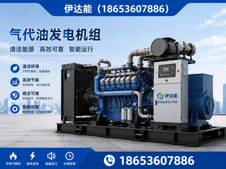 山东200kW燃气发电机展示图